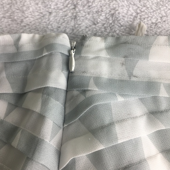 Armani Exchange Chevron Mini Skirt - Picture 5 of 5